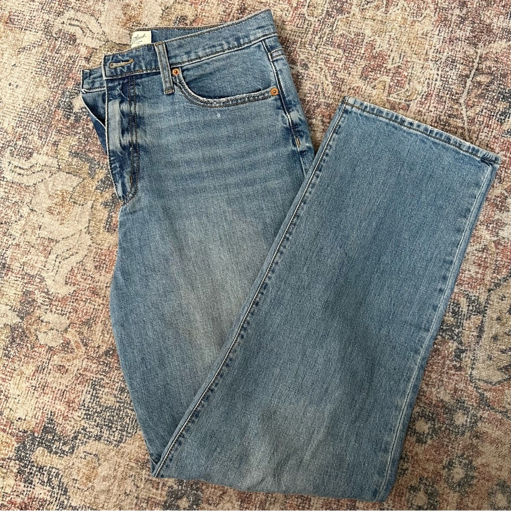 Straight leg jeans